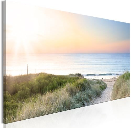 murando - Akustikbild 135x45 cm Bilder mit Akustikschaumstoff Hochleistungsschallabsorber Schallschutz Leinwandbild XXL 1 tlg Wandbild c-B-10135-b-a