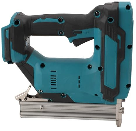 Chiodatrice Brad a Batteria, Graffatrice Elettrica per Chiodi 18 V Alimentata a Batteria, Impatto 0,4‑0,8 MPa, Regolazione della Profondità, Chiodi Dritti 10-30 Mm,
