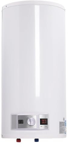 Lightakai Caldera eléctrica de 80 L, 2000 W, Calentador de Agua Eléctrico, con alcachofa de mano, soporte de ducha y grifo