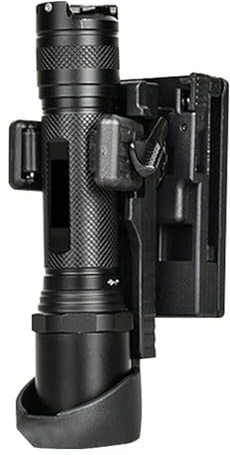 Taschenlampen-Gürtelholster, Mehrzweck-Taschenlampen-Gürtelhalter, Schnellentriegelung, Taschenlampen-Halterung, Taschenlampen-Holster mit Hebel-Seitenverriegelungssystem