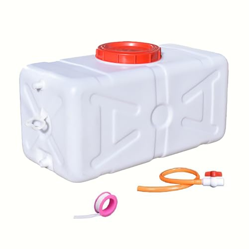 DWZL Réservoir d'eau Portable Résistant Aux Chutes avec Robinet Réservoir d'eau Grande Capacité pour Réservoir d'eau Plastique pour La Maison Camping Et Les Activités Plein Air