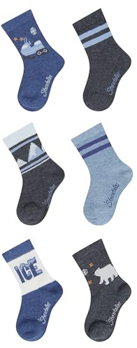 Sterntaler Jungen Socken 6er Pack Winter Socken 6er Winter
