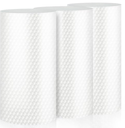 High-PQ Luftpolsterfolie Rolle - Besonders reißfeste und transparente Noppenfolie als Schutz für Paketversand, Post und Umzug (3 Rolle, 30cm x 10m)