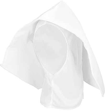 Boland 04235 - Bonnet de nonne supérieure, bonnet de couvent, chapeau pour carnaval ou fête à thème, accessoires de déguisement, déguisements de carnaval pour dames (Lot de 4)