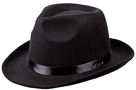 Boland 04212 - Erwachsenenhut Dwight, Einheitsgröße, schwarz
