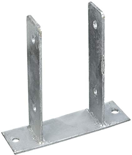 Connex Pfostenträger U-Form, zum Aufschrauben, 101 x 60 x 200 x 200 x 5,5 mm, HV4254