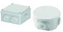 Gewiss GW-44002 Scatola di Derivazione con Coperchio A Pressione IP44 80X40