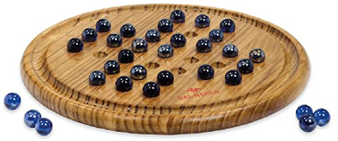 Dal Negro 053913 Solitär Chinesisches Glas Spiel, Mehrfarbig