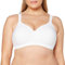 Triumph Damen T-Shirt BH Modern Soft + Cotton P, Weiß (White 0003), Gr. 85D (Herstellergröße: 85)