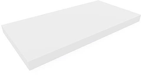 MSS e.K. Schaumstoffplatte RG 25/40 – 200 x 60 x 19 cm – Zuschnitt Polsterung Matratzen-Topper – weich bis mittelfest – schadstoffgeprüft – vielseitig einsetzbar