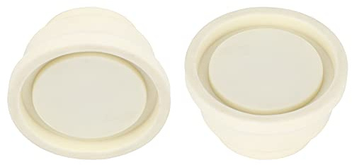 Akozon Lot de 2 Pare-Chocs pour échelle de Piscine, Bouchon en Caoutchouc pour échelle de Piscine, Pare-Chocs de sécurité pour échelle de Piscine