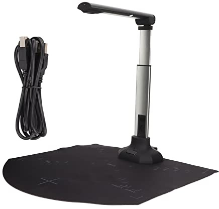 Book Scanner Wireless Document Camera,12 Million Pixels HD A3 A4 Auto Focusing USB Document Camera Scanner for Scanning Files Notes Picture