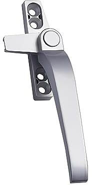 Window Handles Window Handle Home Hardware Aluminum Alloy Lever Casement Convenience Handily Install Professional Household Accessories Window Handles For Upvc Windows (Color : Right Silver)