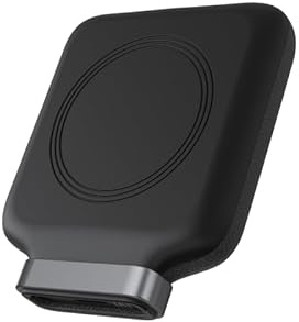 Xoopar Iné Oda Batteria Magnetica 5000 mAh in Pelle Riciclata - Nero | Batteria magnetica 5000 mAh in pelle riciclata: ricarica il tuo smartphone 2 volte, porte USB-C e Lightning