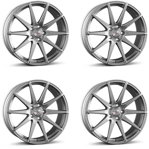 4x Borbet Felgen GTX 8.0x19 ET44 5x112 titan glossy kompatibel mit Mercedes A B C CLA E EQA EQB GLA GLB GLK Marco SLC SLK V Viano Vito