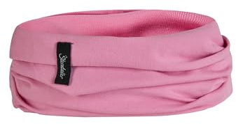 Sterntaler Unisex baby multifunktionell halsduk av Singlejersey modehalsduk, Pärlrosa, 2