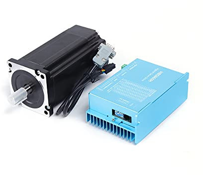 12NM Nema34 Motor Closed Loop Stepper Drive Kit Motor CNC Kit Stepper Motor Driver Set HBS86H Schrittmotortreiber Lüfterkühlung