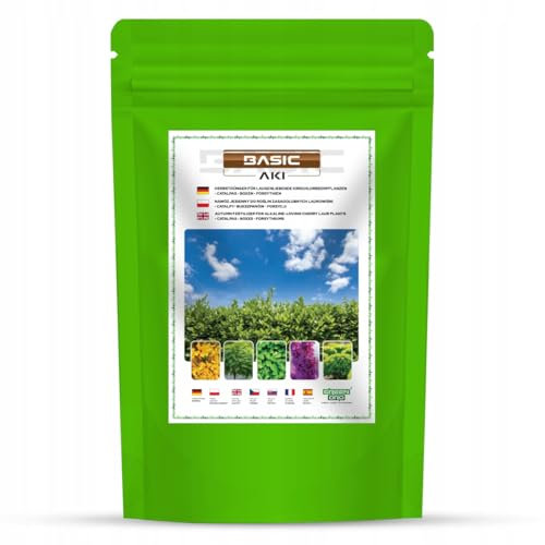 GREEN ORO BASIC AKI 1,5KG Engrais d'automne pour laurier-cerise, buis, catalpa et toutes les plantes calcicoles