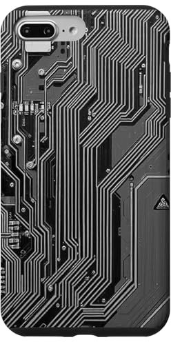 Schéma détaillé de la carte mère avec circuits électroniques Coque pour iPhone 7 Plus/8 Plus