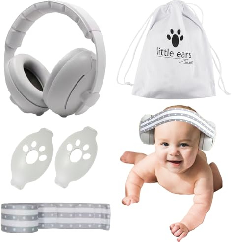 Casque Anti Bruit Bebe,Casque Anti bruit Bebe Voyage,Réglable Casque Bébé Anti Bruit,Casque Anti Bruit Bébés et Enfant,Casque Anti Bruit Enfant pour Moins,Protection Auditive pour Bébés