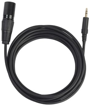 Supvox USB zu Xlr Mikrofonadapterkabel Schwarz Khz Digital Audio Kabel Plug Play USB Audio interface für PC Aufnahme Kompatibel mit Gitarre und Bass