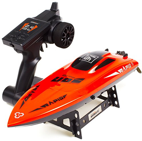 Cheerwing UDI 2.4Ghz RC Racing Boat for Adults 30KM/H High Speed Electronic Remote Control Boat for Adults