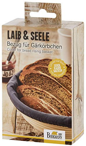 RBV Birkmann, 700703, Laib und Seele, Bezug für Gärkörbchen, rund, groß