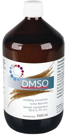 Kopp DMSO -1000 ml - reines DMSO 99,9% - Dimethylsulfoxid - made in Germany