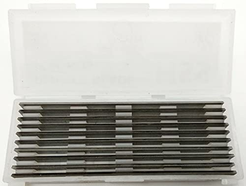 5 Paar HSS Hobelmesser 82 mm Elektrohobel Ersatzmesser Hobel Wendemesser Messer (82mm Breite)