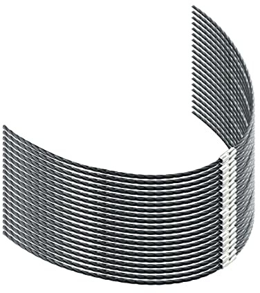 YWNYT 20 Piezas Bosch F016800431 línea de Repuesto para desbrozadoras AFS 23 a 37, línea de Recortadora de césped de 37 cm x 3,5 mm