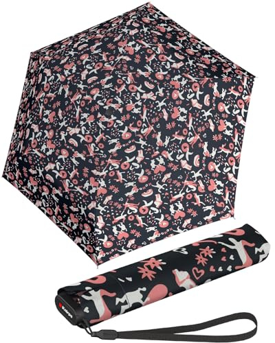 Knirps Taschenschirm Ultra US.050 Slim Manual – Ultra leicht und flach – Sturmfest