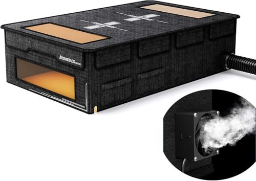 ATOMSTACK FB2 Plus Große Schutzbox, 1170 x 730 x 310 mm, faltbare Schutzhülle, staubdichte Abdeckung für Lasergravierer