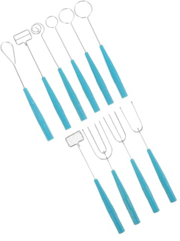 ABOOFAN Stainless Steel Chocolate Fork Baking Supplies Dipping Forks for Home Restaurant Bakery Kitchen Tools Gadgets