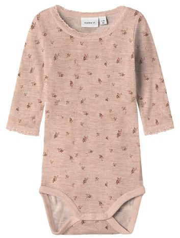 Name It damer Nbfwang ull needle Ls Body Noos, Shadow Gray, Numeric_50, Skugggrå, numeric_50