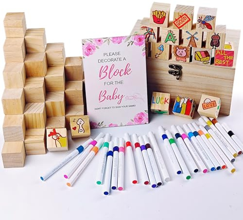 EIGTWEN Kit de 78 panneaux amusants pour fête prénatale, idées uniques pour fête prénatale, jeux les plus drôles jamais où vous pouvez dessiner à votre guise, convient pour les filles