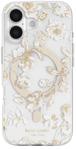 Kate Spade New York iPhone 17 Case - Compatible with MagSafe - Designer Phone Case - Autumn Toile