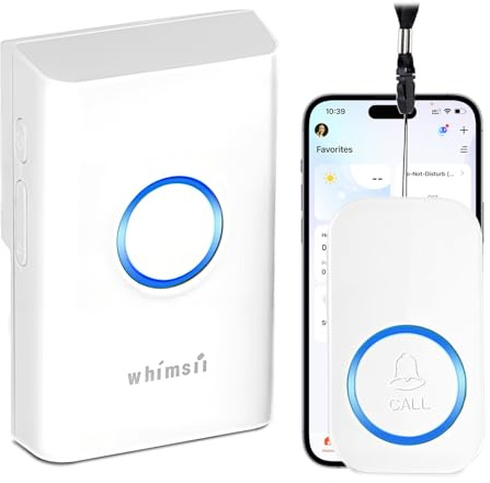 Pflegekraft Pager Kabelloser Rufknopf (SOS WLAN Knopf)