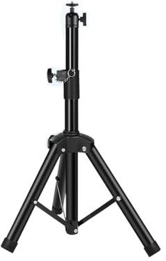 Trípode de pie ajustable para proyector, soporte universal con base resistente para proyectores, cámaras y teléfonos móviles, altura versátil para una visualización óptima