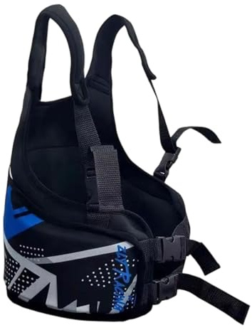 Kart Rippenschutzweste, Verstellbar Go-Kart-Brustschutz für Kinder, Blau | Atmungsaktiv Kart Rippenschutz | Ergonomischer Brustschutzweste | Stoßdämpfung | Schutzausrüstung für Outdoor, Motorrad, Renn