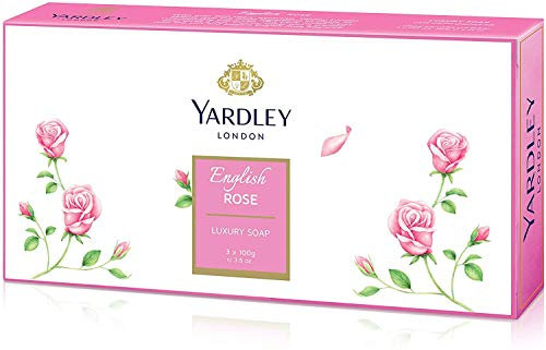 Yardley English Rose Soap Set Trio (3 x 100 g)