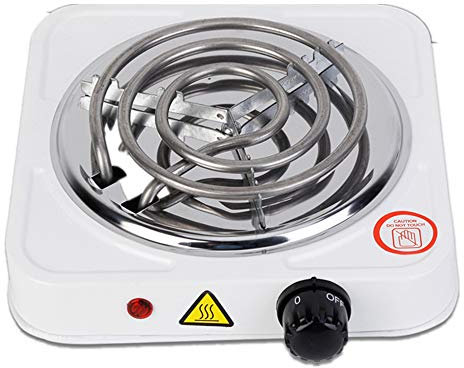Encendedor de carbón para shisha (1000 W), color blanco