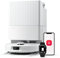 roborock QV 35A Aspirateur Robot Laveur, 8000Pa HyperForce, Station Multifonctionnelle, Serpillière Rotative 200 TR/Min & Relevable 10mm, Anti-enchevêtrement, Évitement d'obstacles, Cartographie, APP