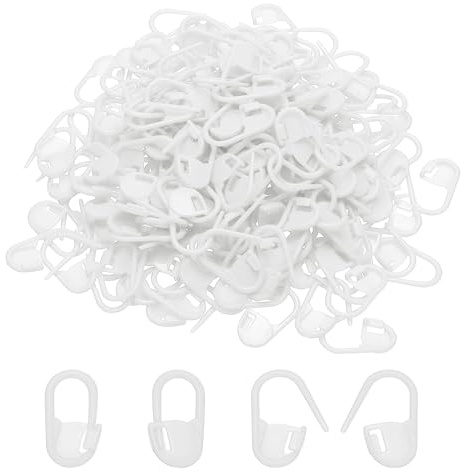 PATIKIL Crochet Stitch Markers Plastic Knitting Markers 200Pcs