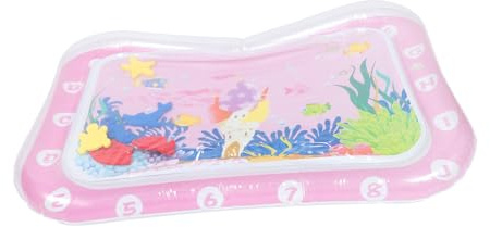 UTHCLO Colchoneta de Agua Inflable para Bebés de Pvc, Fortalece Músculos de Piernas y Brazos, Secado Rápido, Adecuado Hora del Vientre y Juegos Sensoriales