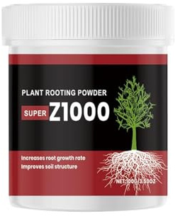 Polvere per Radicazione delle Piante | Fertilizzante Terreno Multiuso | Stimolatore Crescita Radici | per Fiori Ortaggi Alberi Serra Giardino Cortile