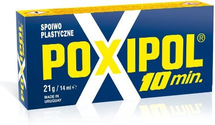 Adhesivo de 2 componentes Poxipol, con resina epoxídica, secado en 10 min