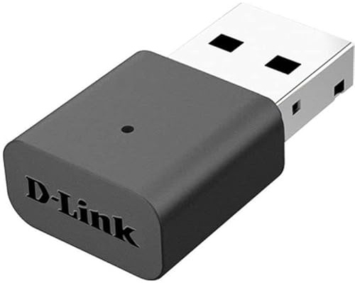 ADAPTADOR DE RED INALÃMBRICO NANO DLINK DWA-131 USB 2.0 150MBPS 2.4GHZ ANTENA INTEGRADA NEGRO
