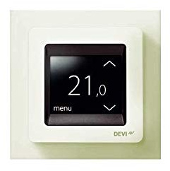 Devireg Touch Deleage Thermostat für Fußbodenheizung 140F1071 Elfenbeinfarben