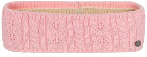 LIERYS Scally Stirnband - Ohrenwärmer - Headband - Unifarben mit Baumwollfutter - Damen - Herbst/Winter - Made in Germany rosa One Size