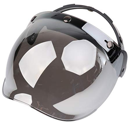 Visiera Bolla Bubble 3 Bottoni Snap Parabrezza Antinebbia Per Casco Moto Bonanza Biltwell